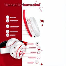 Tai Nghe Bluetooth Bungo Stray Dogs Dazai Osamu Anime Không Dây Gập Gọn Thẻ TF Cosplay Game 5
