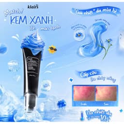 Kem Dưỡng Ẩm Hỗ Trợ Tái Tạo Da Dear Klairs Midnight Blue/Rich Moisture Clearing Water Cream 50g 9