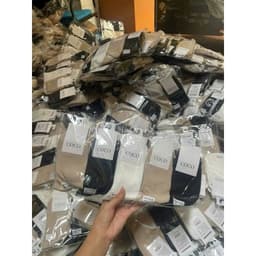 Sét 10 đôi tất gân nữ cổ cao siêu đẹp hàng xịn 5