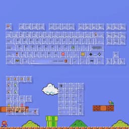 [Tổng hợp]Bộ Keycap Super Mario | Mygo Xuyên LED RGB Bàn Phím Cơ - Profile Cherry 122 Phím Nhựa PC In UV 4