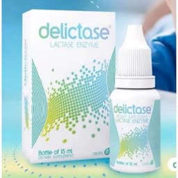 DELICTASE DROPS ( Lọ 15ml ) Men tiêu hóa hỗ trợ ngừa tiêu chảy thụ do bất dung nạp lactose < BUNBUN SHOP 20 4