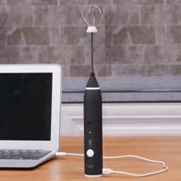 Máy tạo bọt cafe cầm tay 3 tốc độ , sạc USB tiện lợi 2