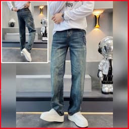 JEAN NAM HOT HIT, FORM ĐẸP, DỄ PHỐI ĐỒ, MẶC LÊN CHUẨN MEN, ĐI CHƠI,ĐI HOẠC HAY ĐI LÀM ĐỀU HỢP QJ-9891 VIC 2