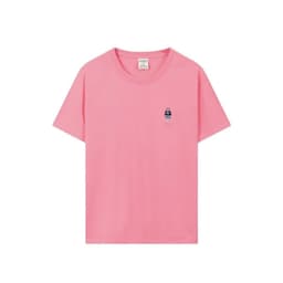 Áo thun nữ cổ tròn cotton 4 chiều mềm mại, đa dạng màu sắc, thoáng mát - hình GẤU XANH bassic 3