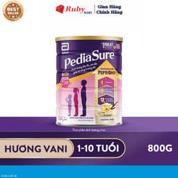 1 lon PediaSure 1-10 tuổi dạng bột hương Vani 800g 1