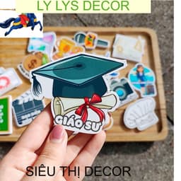 Bộ bốc thôi nôi hướng nghiệp cho bé trai bé gái tròn 1 tuổi LY LYS DECOR 9
