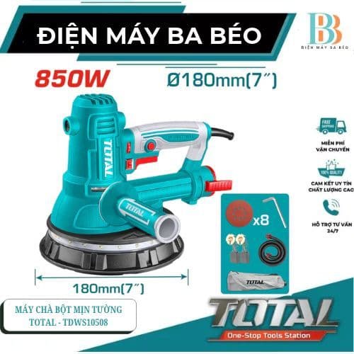 MÁY CHÀ BỘT MỊN TƯỜNG TOTAL  850W - TDWS10508