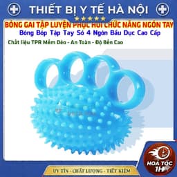 Bóng Gai Tập Luyện Phục Hồi Chức Năng Ngón Tay - Bóp Bóp Tay Sỏ Ngón 9