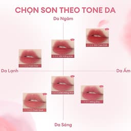 [MUA 2 NHẬN 3] Son Tint Lì COLORKEY Watery Tint, Bền Màu Lâu Trôi, Dưỡng Ẩm Không Dính 2.5g 8