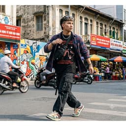 Áo Thun Form Big Boxy '' VEQISTU TSUDID '' Cotton 100% Local Brand Unisex Cổ Tròn 3