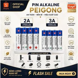 Bộ combo 10 vỉ pin Peigong cao cấp, chính hãng, lý tưởng cho khóa từ và khóa vân tay cao cấp. 3