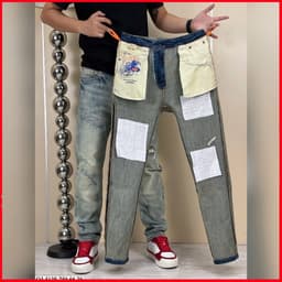 JEAN NAM WASH SÁNG,CHUẨN GU ĐƯỜNG PHỐ, MẪU JEAN DÀNH CHO ANH EM YÊU THÍCH SỰ CÁ TÍNH QJ-5138 VIC 4