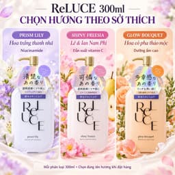 Sữa Dưỡng Thể Nước Hoa ReLUCE 300ml Nhật Bản Dưỡng Ẩm Mềm Da Mùi Hương Dễ Chịu 2