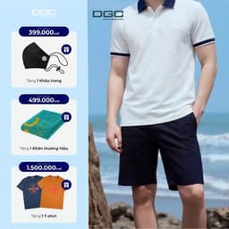 Quần short kaki nam DGC kiểu dáng khỏe khoắn tạo sự gọn gàng và thoải mái khi vận động - SQSBF16M 1