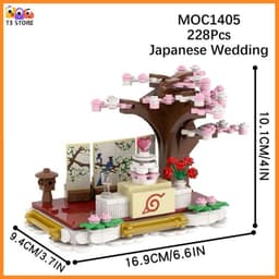 Minifigure Naruto Naruto Đồ Chơi Lắp Ráp Nhân Vật Anime Naruto, Hinata Kèm Phụ Kiện 4