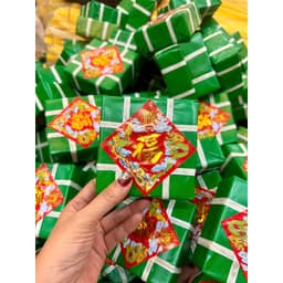 🧧 COMBO 10 BÁNH CHƯNG – BÁNH TÉT GIẢ TRANG TRÍ TẾT | MÀU XANH CỔ TRUYỀN – DECOR KHÔNG GIAN ĐÓN XUÂN 3