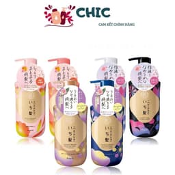 (MẪU MỚI) Dầu Gội Xả Kracie ICHIKAMI Smoothing Dưỡng Tóc Suôn Mượt Nhật Bản 450ml 1