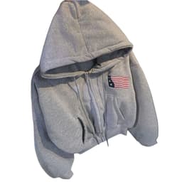 Áo khoác hoodie nỉ , thiết kế unisex hiện đại, form rộng màu xám tiêu - chữ BOSTIONER -thoitra.ng 3