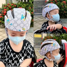 Mũ bảo vệ đầu cho bé đa năng - Nón bảo hiểm bảo vệ đầu cho bé tập bò 4