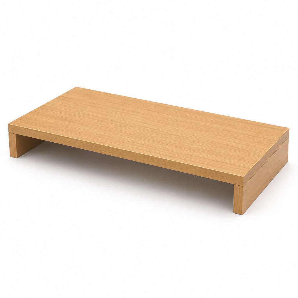 Kệ Để Màn Hình Máy Tính MDF Phủ Melamine | Kệ Nâng Màn Hình Để Bàn, Kệ Kê Màn Hình MÀU NGẪU NHIÊN LUX15