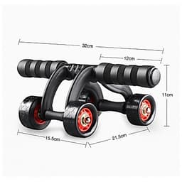 Con lăn tập cơ bụng gym yoga Con lăn tập cơ bụng 4 bánh tại nhà 6