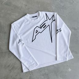 Áo Thun phông Tay Dài AASTUDIO logo l66 in 5D longtee boxy dáng rộng nam nữ LONGSLEEVE  AM125 4