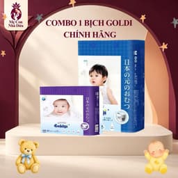 (Mẫu Mới) Bỉm Dán/Quần GOLDGI+ Nhật Cao Cấp Chính Hãng Đủ Size Cho Bé 1