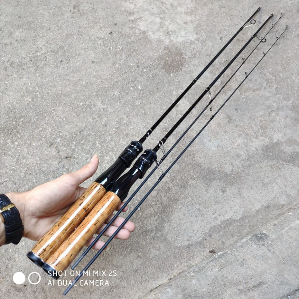 Cần Câu UL Cán Gỗ Đặc – Siêu Dẻo, Siêu Khỏe, Câu Suối & Cá Chép Hiệu Quả – Cần Carbon Giá Rẻ, Độ Nhạy Cao