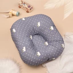 Gối Chống Trào Ngược Cho Bé - Gối Nằm Cho Bé Ti Bình Chống Trớ - Gối Chống Trào Có Vỏ Gối Cotton Tháo Rời 7