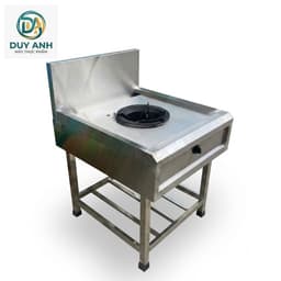 Bếp Á 1 2 3 4 5 Họng, Bếp GaS  Công Nghiệp Inox Cao Cấp Đơn Đôi Inox Cao Cấp Có Van Xả Nước hàng công ty-Inox 304 6