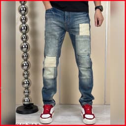 JEAN NAM PHỐI MẢNG,THIẾT KẾ NỔI BẬT,PHONG CÁCH CÁ TÍNH,DIỆN LÊN LÀ KHÁC BIỆT QJ-5161 VIC 3