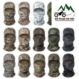 [HN] Mũ trùm đầu Bandana để đi xe đạp Trượt băng Săn bắn Camo Chống gió. Đi Phượt , Moto , xe máy 2