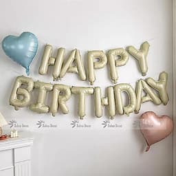 Bóng chữ Happy Birthday trang trí sinh nhật 6
