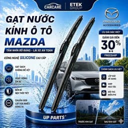 BỘ GẠT MƯA Ô TÔ MAZDA- COMBO 2 GẠT 3 Khúc Cao Cấp Thương Hiệu UP PARTS – Cần Gạt Mưa Xe Hơi Chính Hãng 1