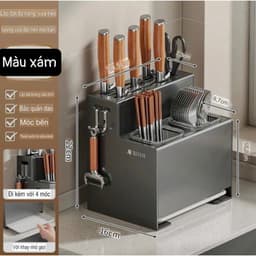 KỆ đựnġ DAO THỚT, ĐỮA THÌA ĐA NĂNG VOICON-[DA66] 2