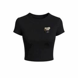 ( 30 -48 kg ) Áo thun nữ CROPTOP tay ngắn phong cách Trẻ Trung năng động, thoáng mát - chữ LUCKKY -thoitrang98 6