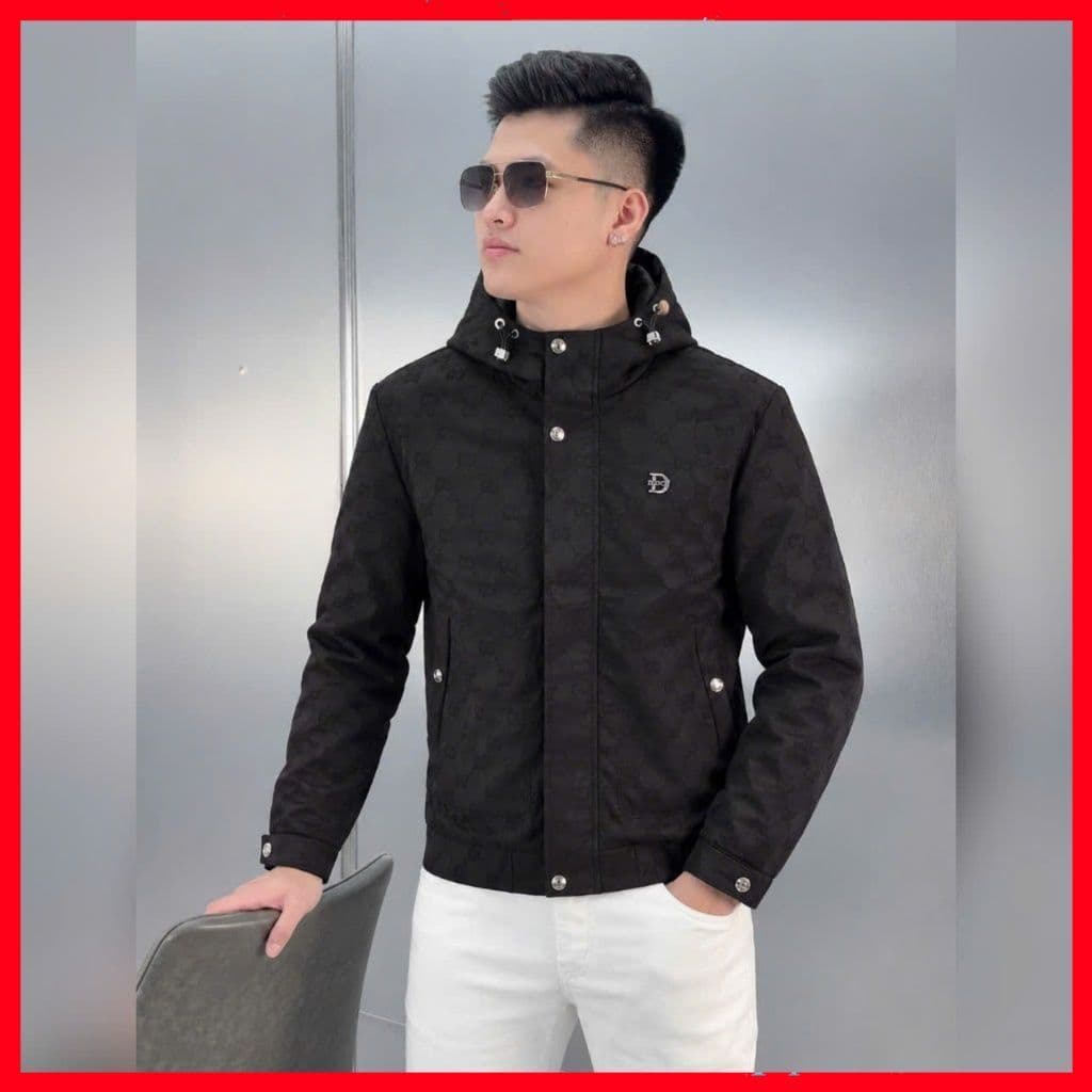 KHOÁC GIÓ NAM CAO CẤP, VIBE NHẸ NHÀNG, ĐƠN GIẢN, LÊN FORM GỌN GÀNG AK-2221 VIC