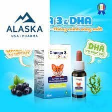Omega 3 Drops nhập khẩu Ý- bổ sung Omega 3 DHA từ thực vật- hương vị cam chanh 2