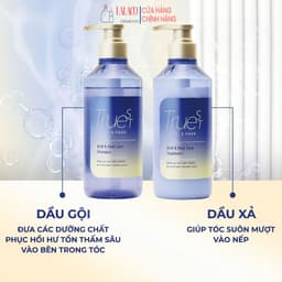 Dầu gội, xả Truest by S FREE cao cấp phục hồi tóc khô xơ & hư tổn- mùi xạ hương 480ml (Roland) 1