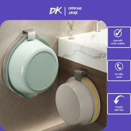 Móc Treo Chậu, Thau Inox 304 Kèm Keo Dán Chắc Chắn Tiện Lợi Gia Dụng ĐK VOICON-[DA66] 6