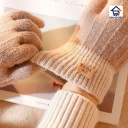Găng tay len nam nữ cảm ứng Bao tay len cảm ứng sử dụng thuận tiện khi thao tác trên điện thoại QM-STORE 6