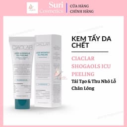 Kem Tẩy Da Chết Căng Bóng Da Ciaclar Shogaols ICU Peeling 30ml Tái Tạo & Thu Nhỏ Lỗ Chân Lông 1