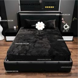 Bộ ga gối nỉ nhung sữa 3 món cao cấp, dày dặn ấm áp, không rụng lông, họa tiết dễ thương, dùng mùa đông 2026 7