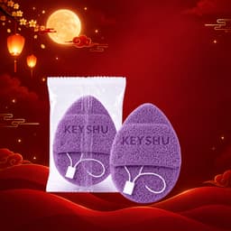 [QUÀ TẶNG KHÔNG BÁN] Bông Mút Rửa Mặt Keyshu 1