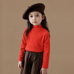 Áo giữ nhiệt cổ cao cho bé chất liệu bo zip mềm mại, co giãn , giữ ấm tốt, size 8-30kg [ KHÔNG CẦN TĂNG SIZE] 8
