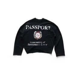 Áo Thun Tay Dài STRESSMAMA PASSPORT logo phông cotton nasa in 5D longtee boxy dáng rộng nam nữ LONGSLEEVE AM121 1