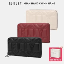 Ví Nữ Da Thật ELLY EV99 Ví Cầm Tay Dài Cao Cấp Sang Trọng Thanh Lịch Phụ Kiện Thời Trang Chính Hãng 1