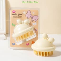 Bàn Chải Gội Đầu Silicone Massage Da Đầu, Lược Gội Đầu Làm Sạch Tóc 9