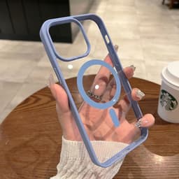 Ốp Sạc Không Dây Từ Tính Ốp lưng iPhone Cho Iphone 7 xs xr 11 12 13 14 15 16 Pro Max Plus Vỏ Cứng Chống Sốc Trong Suố 5
