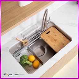Chậu rửa bát Kluger KF7848FS Plus | KT 78X48CM | Hàng chính hãng 7